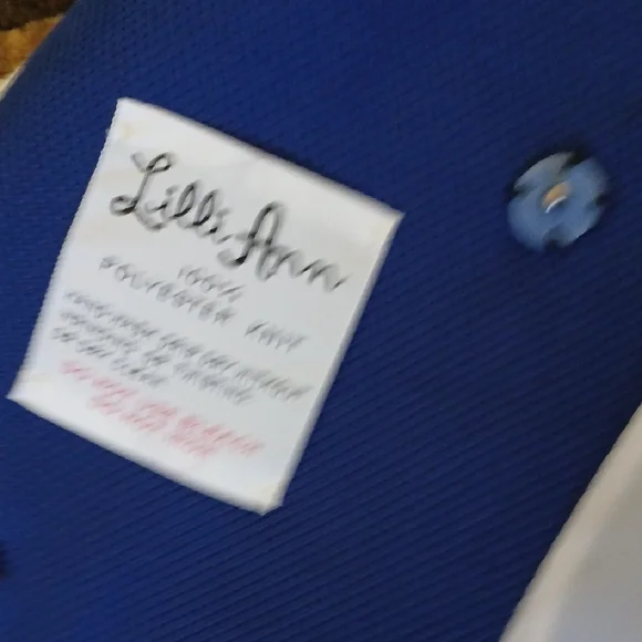 Lilli Ann Vinage 1960s Blue and white dress and jacket sets size S - Picture 13 of 13